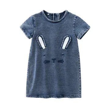 Baby Girls Dresses Cat Pattern Summer Dresses For Girl Children Costume Toddler Girls Denim Dress hot
Baby Girls Dresses Cat Pattern Summer Dresses For Girl Children Costume Toddler Girls Denim Dress hot