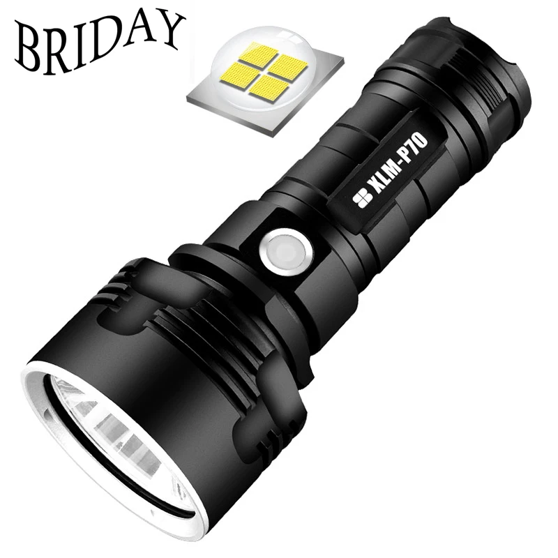 Flashlight LED High Power Rechargeable Flashlights XHP70 Powerful Torch XHP70.2 Lantern USB 18650 26650 Tactical Hunting Lamp
Flashlight LED High Power Rechargeable Flashlights XHP70 Powerful Torch XHP70.2 Lantern USB 18650 26650 Tactical Hunting Lamp