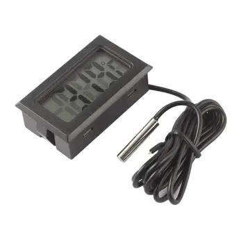 TL8009 LCD Digital Thermometer for Freezer Temperature -50~110 Degree Probe Fridge Thermometer 1m Line with LR44 Button Battery
TL8009 LCD Digital Thermometer for Freezer Temperature -50~110 Degree Probe Fridge Thermometer 1m Line with LR44 Button Battery