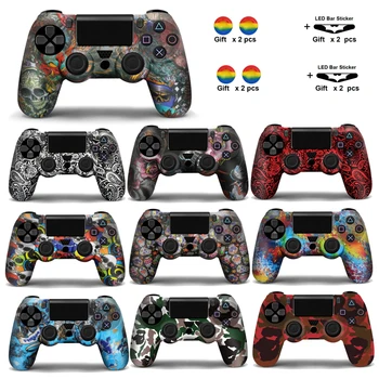 For Sony PS4 Controller Silicone Case Cover For PS4 Gamepads joystick with 2 thumbsticks Grips Cap
For Sony PS4 Controller Silicone Case Cover For PS4 Gamepads joystick with 2 thumbsticks Grips Cap