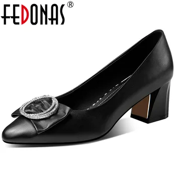 FEDONAS New Arrival Women Pointed Toe Party Night Club Shoes Spring Summer Shoes Butterfly Knot Genuine Leather Shoes Woman
FEDONAS New Arrival Women Pointed Toe Party Night Club Shoes Spring Summer Shoes Butterfly Knot Genuine Leather Shoes Woman