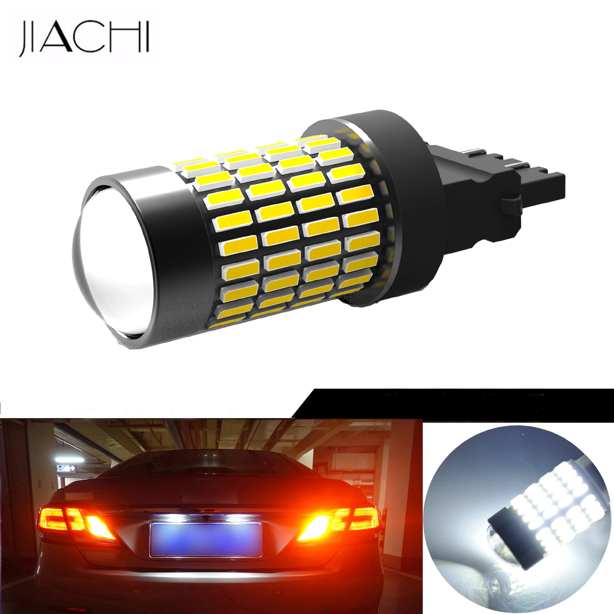JIACHI 20 шт. DRL T25 P27W 3156 3157 Светодиодная светильник лампа автомобильные аксессуары белый 12-24 В 1156 1157 4014 чип 102SMD сигнальная лампа поворота
JIACHI 20 шт. DRL T25 P27W 3156 3157 Светодиодная светильник лампа автомобильные аксессуары белый 12-24 В 1156 1157 4014 чип 102SMD сигнальная лампа поворота