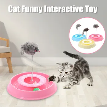 Spring Mouse Toy Turntable Cat Training Toys Funny Amusement Plate Mouse Cat Toys Dog Interactive Cat Toys Pet Supplies#0729g30
Spring Mouse Toy Turntable Cat Training Toys Funny Amusement Plate Mouse Cat Toys Dog Interactive Cat Toys Pet Supplies#0729g30