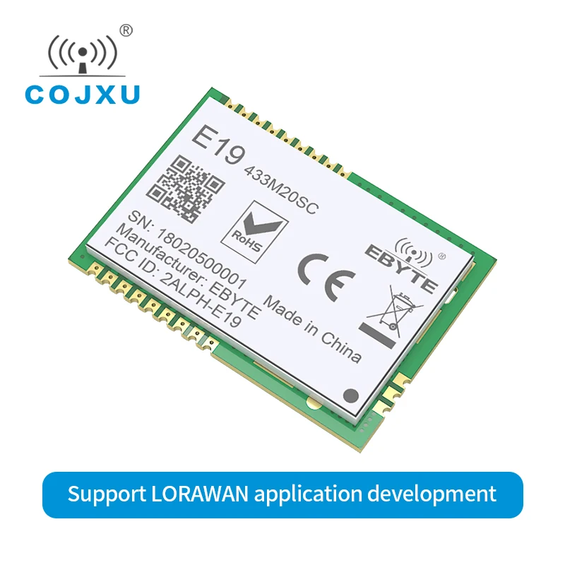 E19-433M20SC RF Module SX1278 433MHz 20dBm Wireless Transceiver Transmitter Receiver Long distance SPI Communication Interface
E19-433M20SC RF Module SX1278 433MHz 20dBm Wireless Transceiver Transmitter Receiver Long distance SPI Communication Interface