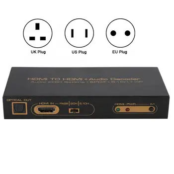 HDMI to HDMI+ Digital Audio Decoding Decoder Box Converter Adapter Black (100-240V) bluetooth
HDMI to HDMI+ Digital Audio Decoding Decoder Box Converter Adapter Black (100-240V) bluetooth