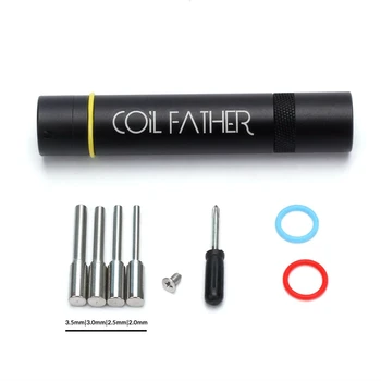 Coil Father Diy Tool Wire Coil Jig V2 for Cw 20 25 30 30 Koiler Coil Rebuilding Hookah Rda Rta Tank for Electronic Cigarette K
Coil Father Diy Tool Wire Coil Jig V2 for Cw 20 25 30 30 Koiler Coil Rebuilding Hookah Rda Rta Tank for Electronic Cigarette K