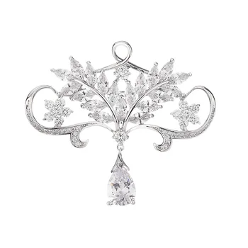 MADALENA SARARA AAAA Cubic Zirconia High Quality Flower Drop Style Fine Brooch Pin Women Suit Jewelry
MADALENA SARARA AAAA Cubic Zirconia High Quality Flower Drop Style Fine Brooch Pin Women Suit Jewelry