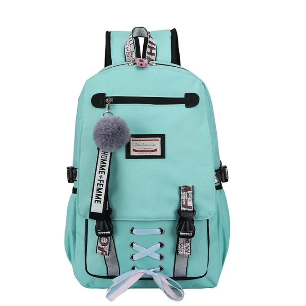 Student Backpacks Password Lock Anti-Theft Multifunctional Travel Bag New Teen College Wind Cute Bow Student Zipper School Bags
Student Backpacks Password Lock Anti-Theft Multifunctional Travel Bag New Teen College Wind Cute Bow Student Zipper School Bags