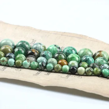 Natural Variscite Mineral Bead African Turquoises Round Stone Beads for Jewelry Making DIY Bracelet Accessories 15'' 6/8/10/12mm
Natural Variscite Mineral Bead African Turquoises Round Stone Beads for Jewelry Making DIY Bracelet Accessories 15'' 6/8/10/12mm