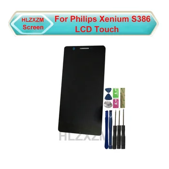 5.0 Inch For Xenium S386 LCD Display Touch Screen Sensor Glass Digitizer Assembly Black With tools tape
5.0 Inch For Xenium S386 LCD Display Touch Screen Sensor Glass Digitizer Assembly Black With tools tape