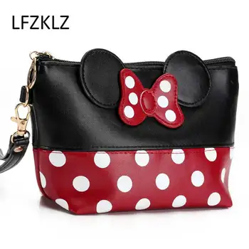 Travel Bow Dot Cosmetic Bag Cartoon Makeup Case Women Zipper Hand Holding Make Up Handbag Organizer Storage Pouch Wash Bags
Travel Bow Dot Cosmetic Bag Cartoon Makeup Case Women Zipper Hand Holding Make Up Handbag Organizer Storage Pouch Wash Bags
