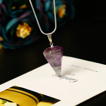 1PC Natural Crystal Mineral gemstone Ornaments Conical Pendant Noble Fashion Couple Pendant Necklace Pendant Gift Free Shipping
1PC Natural Crystal Mineral gemstone Ornaments Conical Pendant Noble Fashion Couple Pendant Necklace Pendant Gift Free Shipping
