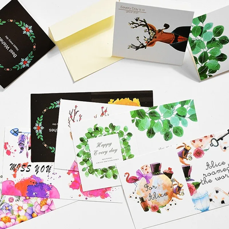 Cards Invitations Mini Birthday Blessing Cards New Year Thank Baking Flower Souvenir Blessing Greeting Cards Fashion Cute Cards
Cards Invitations Mini Birthday Blessing Cards New Year Thank Baking Flower Souvenir Blessing Greeting Cards Fashion Cute Cards
