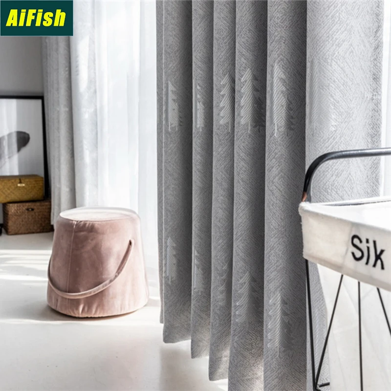 Simple Modern Gray Curtain Diamond Cotton Linen Thick Cloth Silver Christmas Tree Shade Cloth Curtain Bedroom Living Room TM086
Simple Modern Gray Curtain Diamond Cotton Linen Thick Cloth Silver Christmas Tree Shade Cloth Curtain Bedroom Living Room TM086