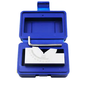 Grinder adjustable angle gauge 75x25x32mm Precision Mini Adjustable Angle V Block Milling 0 Degrees Up To 60 Degrees Neutral /
Grinder adjustable angle gauge 75x25x32mm Precision Mini Adjustable Angle V Block Milling 0 Degrees Up To 60 Degrees Neutral /