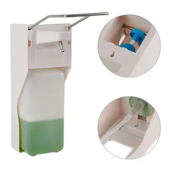 1000ML Liquid Soap Dispenser Elbow Press Disinfectant Dispenser Wall-Mounted Hands Sanitizer Box for Daily Care Home Hotel
1000ML Liquid Soap Dispenser Elbow Press Disinfectant Dispenser Wall-Mounted Hands Sanitizer Box for Daily Care Home Hotel