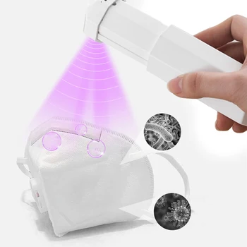 Handheld UV Germicidal Lamp Led UVC Light Bulb with Ozone Telescopic UV Light Sanitizer Portable with USB Charger
Handheld UV Germicidal Lamp Led UVC Light Bulb with Ozone Telescopic UV Light Sanitizer Portable with USB Charger