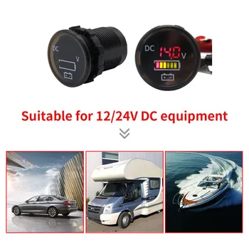 Car Ship Modified Waterproof Ip67 Color Screen Voltmeter DC12/24v Automatic 3 digital LED displays диагностика автомобиля
Car Ship Modified Waterproof Ip67 Color Screen Voltmeter DC12/24v Automatic 3 digital LED displays диагностика автомобиля