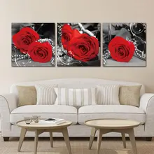 3 Pieces Romantic Red Roses Posters Wall Art Canvas Prints Pictures Home Decor Paintings Accessories for Living Room Decorations
3 Pieces Romantic Red Roses Posters Wall Art Canvas Prints Pictures Home Decor Paintings Accessories for Living Room Decorations