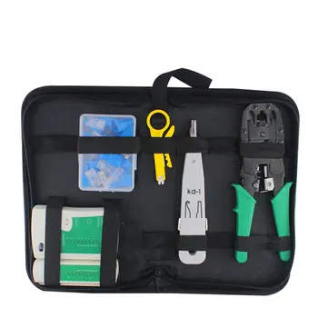 RJ45 Crimping pliers Portable LAN Network Repair Tool Kit Cable Tester AND Plier Crimp Crimper Clamp
RJ45 Crimping pliers Portable LAN Network Repair Tool Kit Cable Tester AND Plier Crimp Crimper Clamp