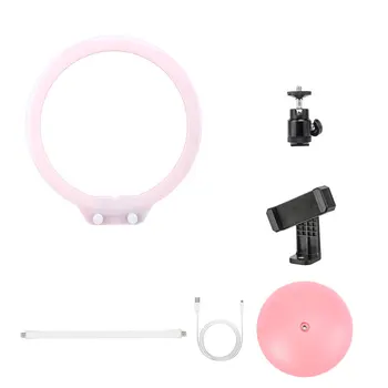 Zomei LED Ring Light 3200K-5500K Dimmable Camera Photography Lamp with Phone Clamp Photo Ring Lamp for Video Recording
Zomei LED Ring Light 3200K-5500K Dimmable Camera Photography Lamp with Phone Clamp Photo Ring Lamp for Video Recording