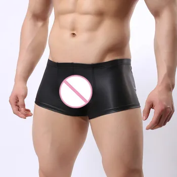 Underwear men Mens Leather Underwear Thong Enhance Pouch Briefs Pants ropa interior hombre cuecas сексуальное нижее белье 
Underwear men Mens Leather Underwear Thong Enhance Pouch Briefs Pants ropa interior hombre cuecas сексуальное нижее белье