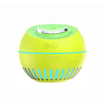 USB Aromatherapy Humidifier With Colorful Night Light Mini Essential Oil Diffuser Melon cool Mist Aroma Fogger Humidifier