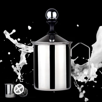 Manual Milk Frother 304 Stainless Steel Detailed Mesh Milk Creamer Milk Foam Mesh Coffee Foamer Creamer
Manual Milk Frother 304 Stainless Steel Detailed Mesh Milk Creamer Milk Foam Mesh Coffee Foamer Creamer