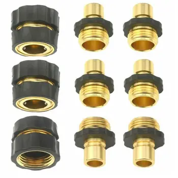 9pcs/set Garden Hose Connector Quick Connect Fitting Water 3/4 Pipe Joint Tap
9pcs/set Garden Hose Connector Quick Connect Fitting Water 3/4 Pipe Joint Tap