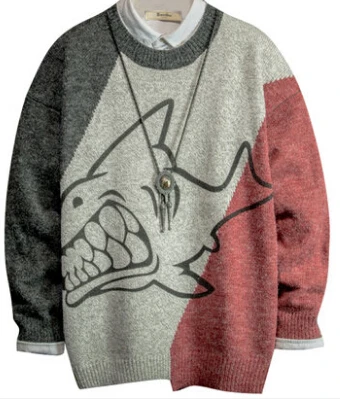 Sweaters Men's Autumn and Winter Korean fashion Brand Colour Matching Style Round-collar Hip-hop Japanese Knitted Sweaters
Sweaters Men's Autumn and Winter Korean fashion Brand Colour Matching Style Round-collar Hip-hop Japanese Knitted Sweaters