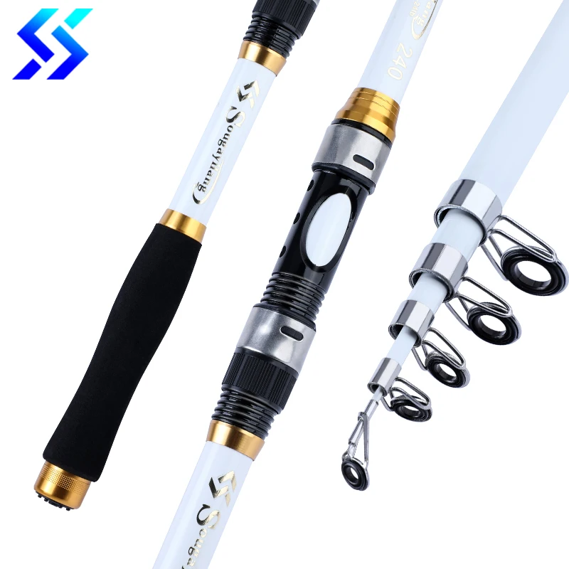 Sougayilang 1.8-3.3M New Telescopic Fishing Rods Ultralight Carp Fishing Rods Feeder Rod Spinning Fishing Pole Fishing Tackle
Sougayilang 1.8-3.3M New Telescopic Fishing Rods Ultralight Carp Fishing Rods Feeder Rod Spinning Fishing Pole Fishing Tackle