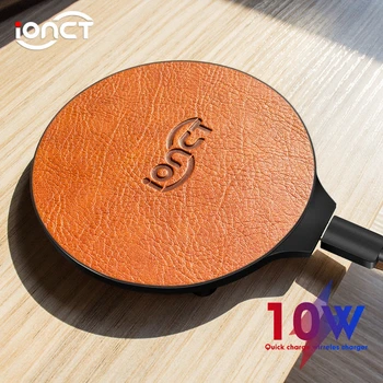 iONCT 10W Fast Wireless Charger for iPhone 11 pro X XR XS Charging wirless for Samsung phone USB qi wireless charger leather pad 
iONCT 10W Fast Wireless Charger for iPhone 11 pro X XR XS Charging wirless for Samsung phone USB qi wireless charger leather pad