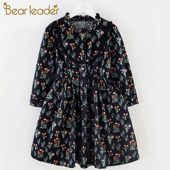 Bear Leader Kids Girls Dress Floral Print Long Sleeve Autumn Dress New Cute Princess Costumes Girls Casual Vintage Retro Suits
Bear Leader Kids Girls Dress Floral Print Long Sleeve Autumn Dress New Cute Princess Costumes Girls Casual Vintage Retro Suits