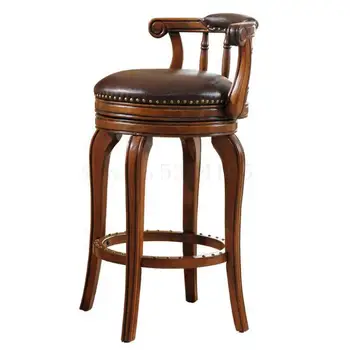 European Style Bar Chair, Bar Stool, Solid Wood Back, American Style Bar Chair, Household Revolving, Modern, Simple, Light And L
European Style Bar Chair, Bar Stool, Solid Wood Back, American Style Bar Chair, Household Revolving, Modern, Simple, Light And L