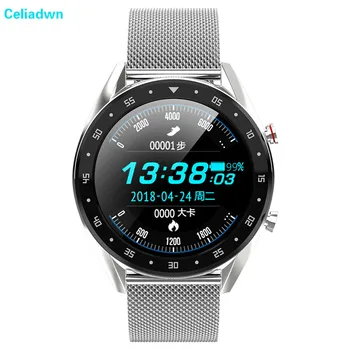 Celiadwn Smart Watch Sports Waterproof L7 BT call SmartWatch Weather Heart Rate Blood Pressure Monitor Watch Fitness Bracelet
Celiadwn Smart Watch Sports Waterproof L7 BT call SmartWatch Weather Heart Rate Blood Pressure Monitor Watch Fitness Bracelet