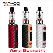 Taphoo электронные сигареты стартовый набор мини 80 Вт Vape Mech Box Mod Kit испаритель кальян ручка вейпер E дым вейпинг сплав оболочка безопасный(China)
