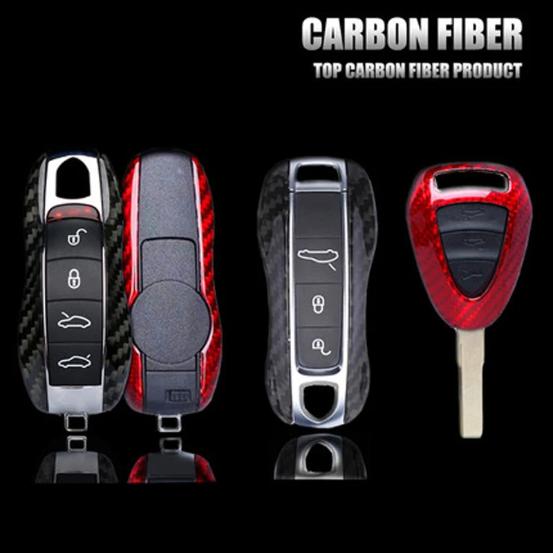 100% Carbon Fiber Car Key Case Cover for Porsche Panamera Cayenne 958 Macan 718 911 Keyless Remote Case Casing Side Shell Cap
100% Carbon Fiber Car Key Case Cover for Porsche Panamera Cayenne 958 Macan 718 911 Keyless Remote Case Casing Side Shell Cap