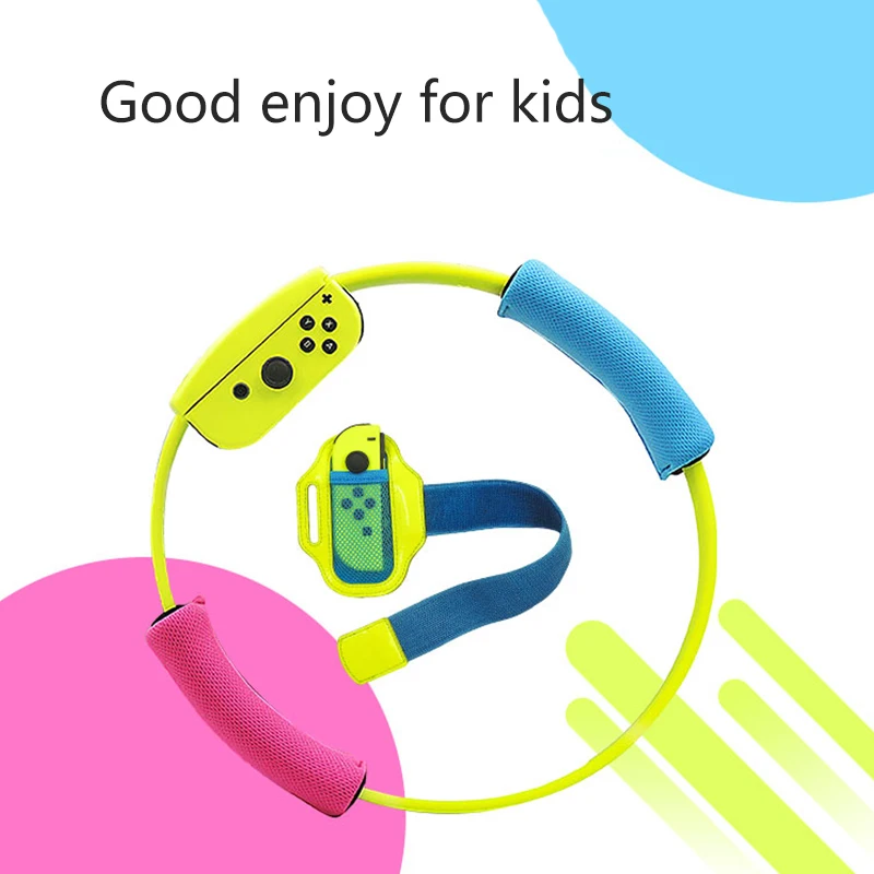 For Ninetendo Switch Children's Sport Game Fixing Adjustable Band Fitnessmini Ring Fit Adventure Strap Ring Con and Leg Strap
For Ninetendo Switch Children's Sport Game Fixing Adjustable Band Fitnessmini Ring Fit Adventure Strap Ring Con and Leg Strap
