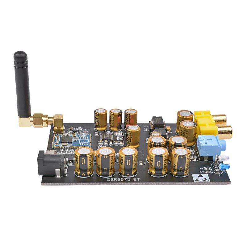 Csr8675 Aptx Hd Bluetooth 5.0 Wireless Receiver Pcm5102A I2S Dac Decoding Lossless Support 24Bit with Antenna
Csr8675 Aptx Hd Bluetooth 5.0 Wireless Receiver Pcm5102A I2S Dac Decoding Lossless Support 24Bit with Antenna