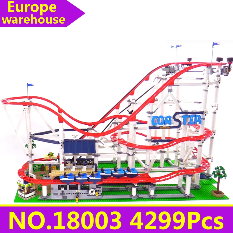 Lepining 18003 Creator Expert Legoinglys Roller Coaster Technic Building Blocks City Train 10261 Kids Toys For Children Bricks
Lepining 18003 Creator Expert Legoinglys Roller Coaster Technic Building Blocks City Train 10261 Kids Toys For Children Bricks
