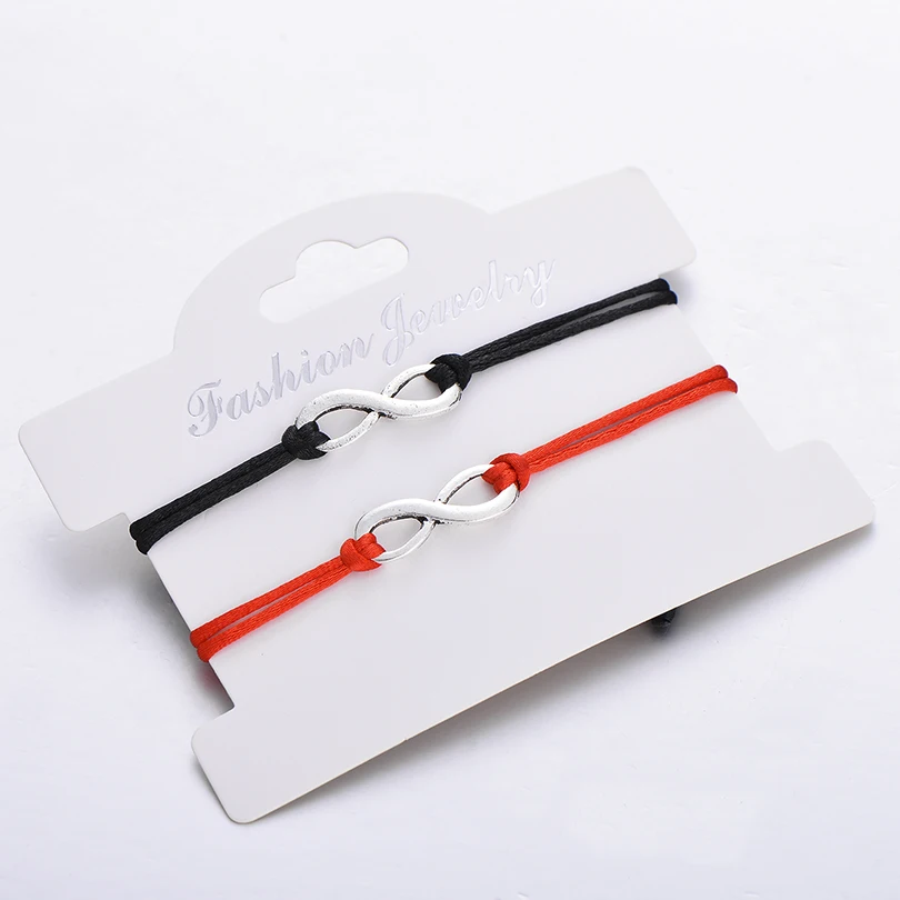 IYOE 2pcs/set Vintage Infinite Sign Charm Bracelets For Couple Friendship Red And Black Rope Handmade Women Bracelet Men Jewelry
IYOE 2pcs/set Vintage Infinite Sign Charm Bracelets For Couple Friendship Red And Black Rope Handmade Women Bracelet Men Jewelry