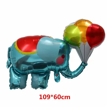10/30pcs 109*60cm Large Cartoon Elephant Foil Helium Balloons Birthday Party Wedding Decoration Baby Shower Air Globos Kids Toys 
10/30pcs 109*60cm Large Cartoon Elephant Foil Helium Balloons Birthday Party Wedding Decoration Baby Shower Air Globos Kids Toys