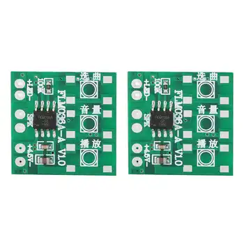 2Pcs 36 Music Chip DIY Module Adjustable Volume for Smart Doorbell smart lock Musical Toy Accessory for LED, very practical
2Pcs 36 Music Chip DIY Module Adjustable Volume for Smart Doorbell smart lock Musical Toy Accessory for LED, very practical