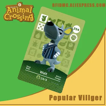354 Walt Animal Crossing Card Amiibo for New Horizons 
354 Walt Animal Crossing Card Amiibo for New Horizons