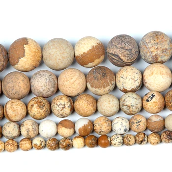 Natural Stone Frosted Painting Weathered Stone Round Loose Beads For Jewelry Making Needlework Bracelet Diy Strand 4-12 MM
Natural Stone Frosted Painting Weathered Stone Round Loose Beads For Jewelry Making Needlework Bracelet Diy Strand 4-12 MM