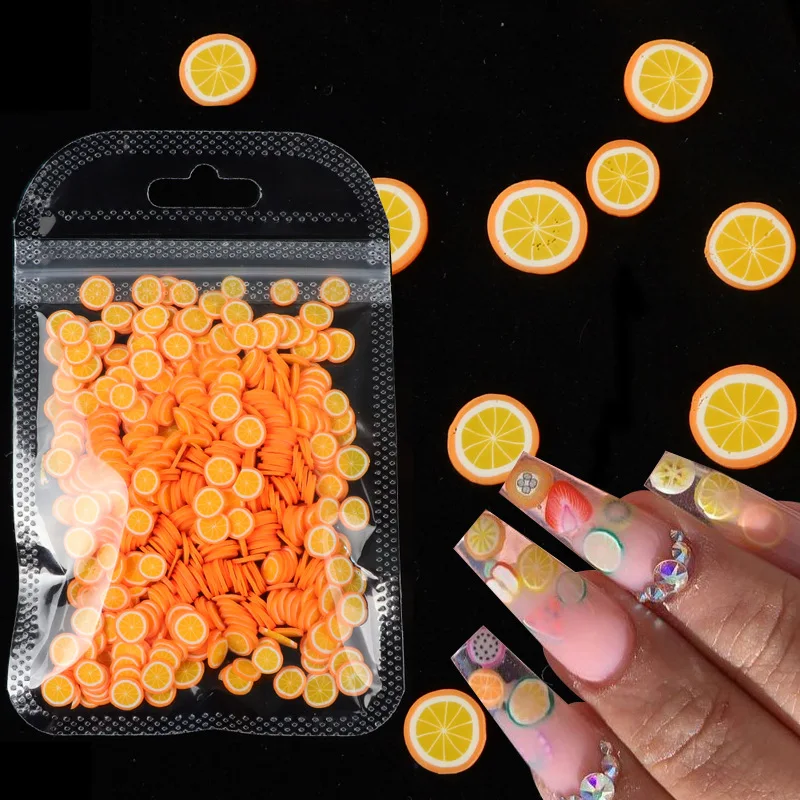 10g Summer Fruit Design Soft Clay Sweet Style Acrylic Texture Nail Sequins Nail Art Decoration Rhinestones Accessories RTO1-15
10g Summer Fruit Design Soft Clay Sweet Style Acrylic Texture Nail Sequins Nail Art Decoration Rhinestones Accessories RTO1-15