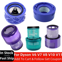 Suitable For Dyson V6 V7 V8 V10 V11 Front and Rear Filter Element Filter Aaccessoires Handheld Vacuum Cleaner Accesories
Suitable For Dyson V6 V7 V8 V10 V11 Front and Rear Filter Element Filter Aaccessoires Handheld Vacuum Cleaner Accesories