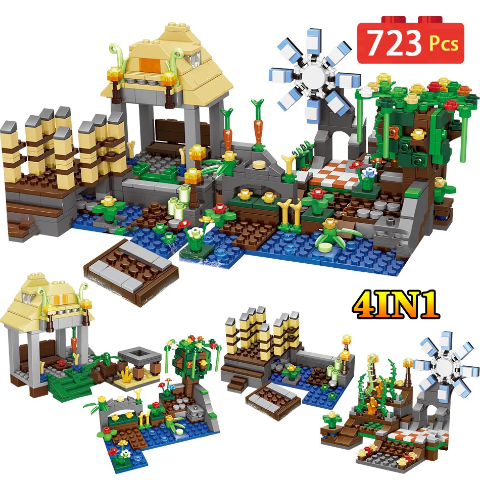 723PCS My World Amusement Park Ferris Wheel Building Blocks Compatible Legoingly Village Bricks Toys For Children Boys Gift
723PCS My World Amusement Park Ferris Wheel Building Blocks Compatible Legoingly Village Bricks Toys For Children Boys Gift