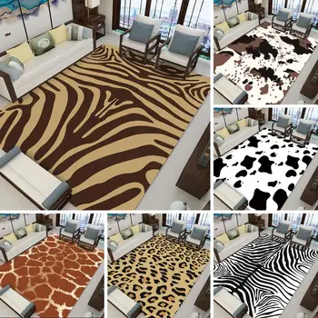 Fashion Animal Leopard Zebra Cow Deer Pattern Carpet Soft Carpets & Room Floor Rug Absorption Rugs Mats Home Anti-slip Rug Water
Fashion Animal Leopard Zebra Cow Deer Pattern Carpet Soft Carpets & Room Floor Rug Absorption Rugs Mats Home Anti-slip Rug Water