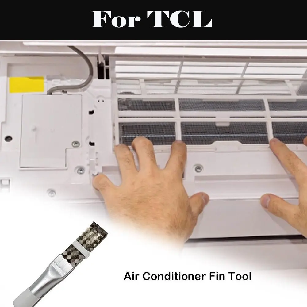 Air Conditioner Condenser Comb Stainless Steel Fin Comb Brush For TCL TNAC-18CSI/3BV4 Trane TSI18DS Tecumseh TAC183YN
Air Conditioner Condenser Comb Stainless Steel Fin Comb Brush For TCL TNAC-18CSI/3BV4 Trane TSI18DS Tecumseh TAC183YN